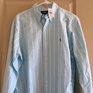 NWT Men’s Ralph Lauren Button Down Shirt